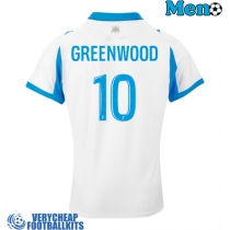 Olympique de Marseille Mason Greenwood #10 Replica Home Shirt 2025-26 Short Sleeve